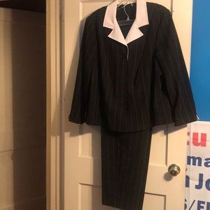 Nice suit for a woman.